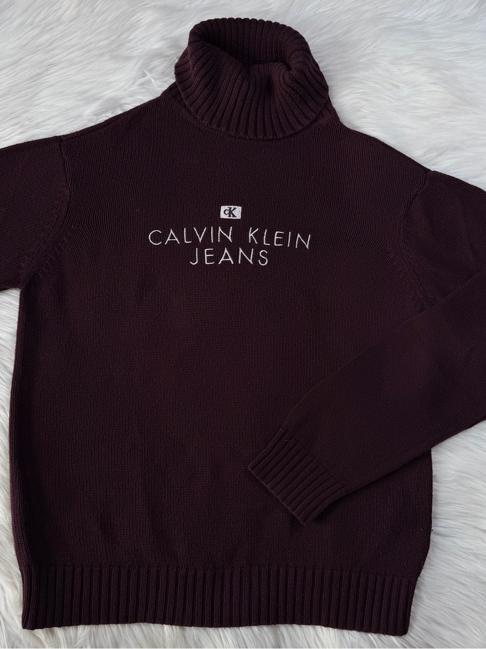 Vintage Calvin Klein Jeans Turtleneck Sweater